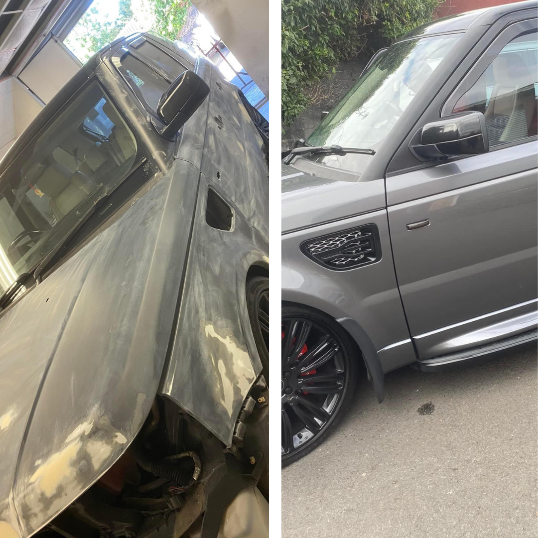 Range Rover crash repair